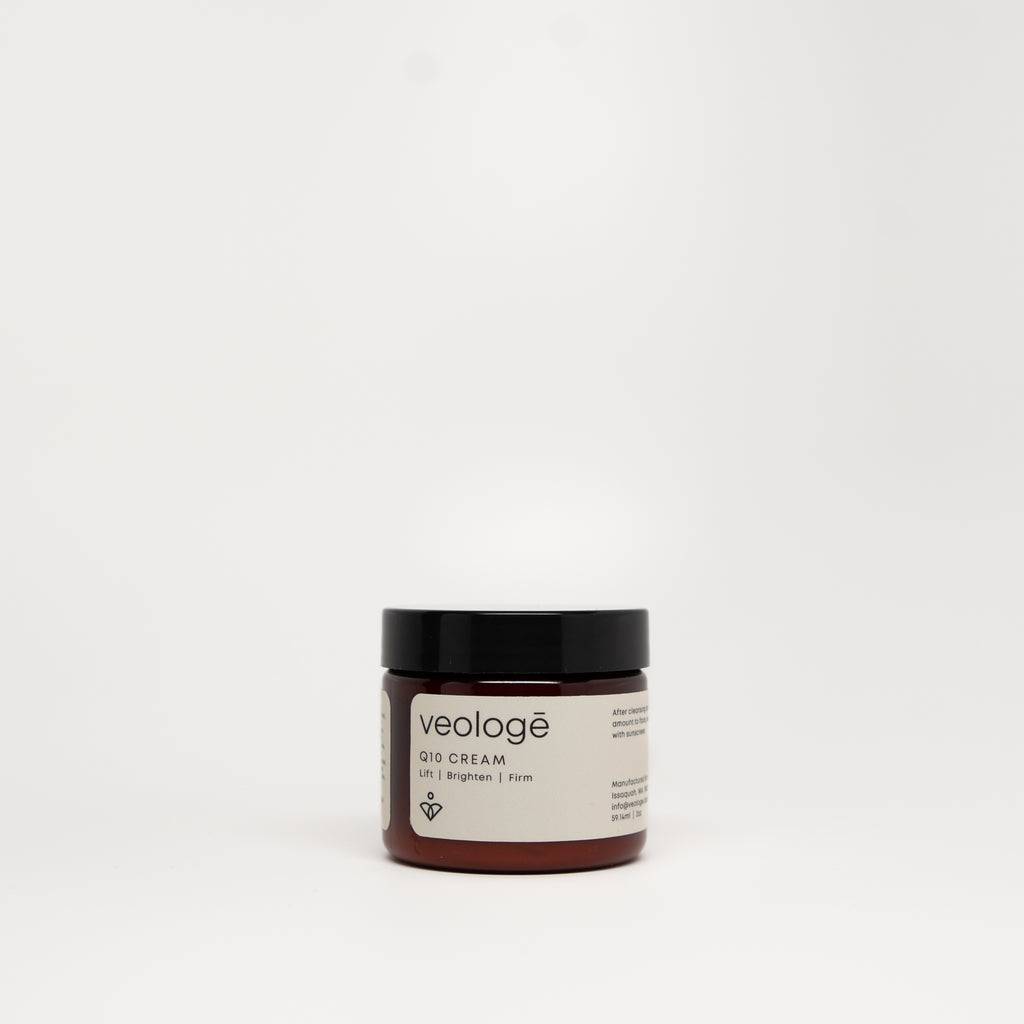 veologē Q10 Cream, CoQ10 and peptides firming and lifting moisturizer for mature skin and hormonal transition
